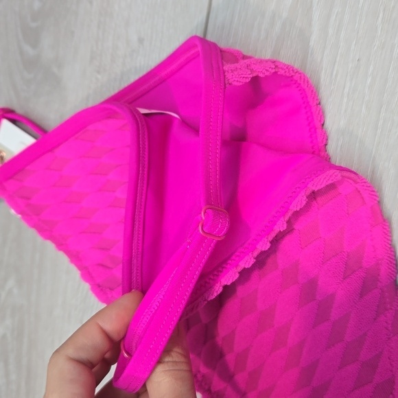 NWT Good American Women Hawiian Pink bottom Swim sz 1/S - Picture 7 of 8